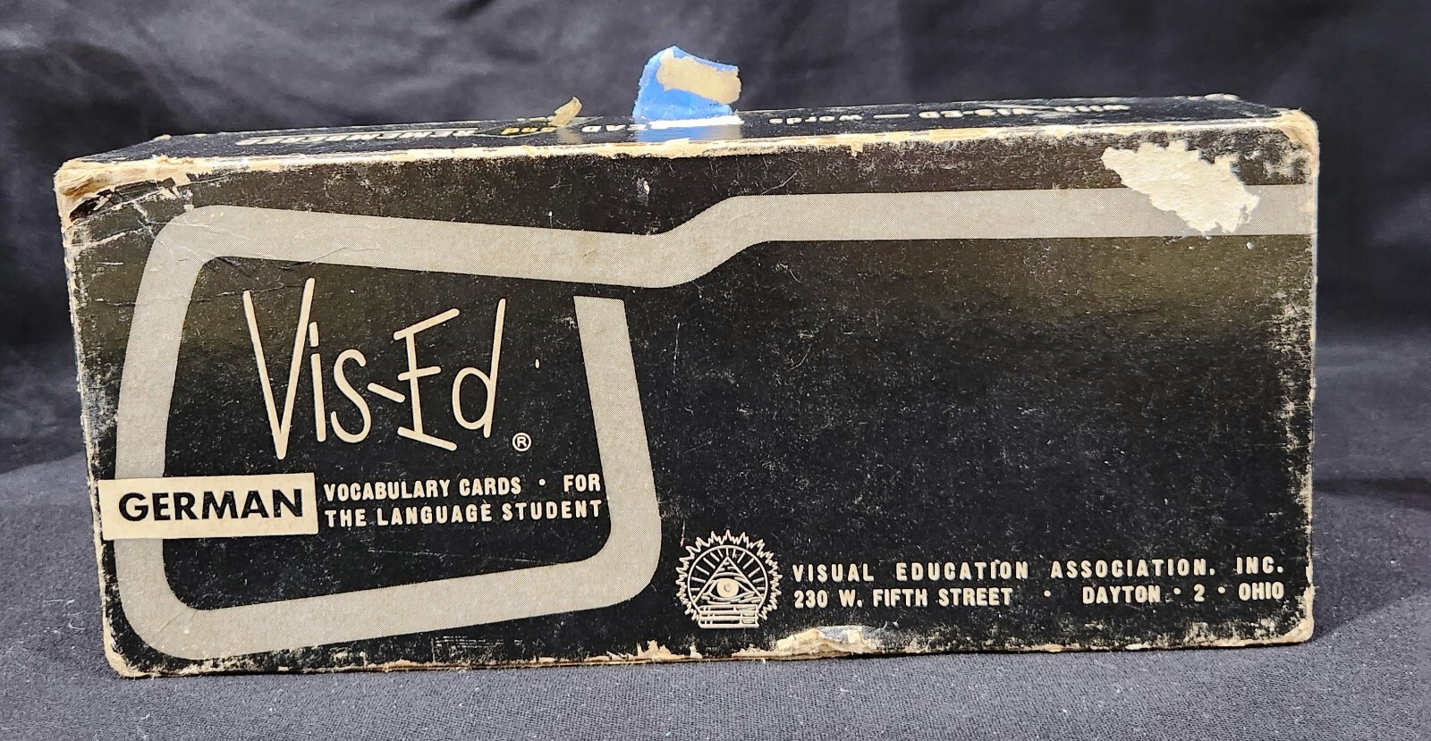 999 Visual Education Vis-ed GERMAN VOCABULARY FLASH CARDS for language students