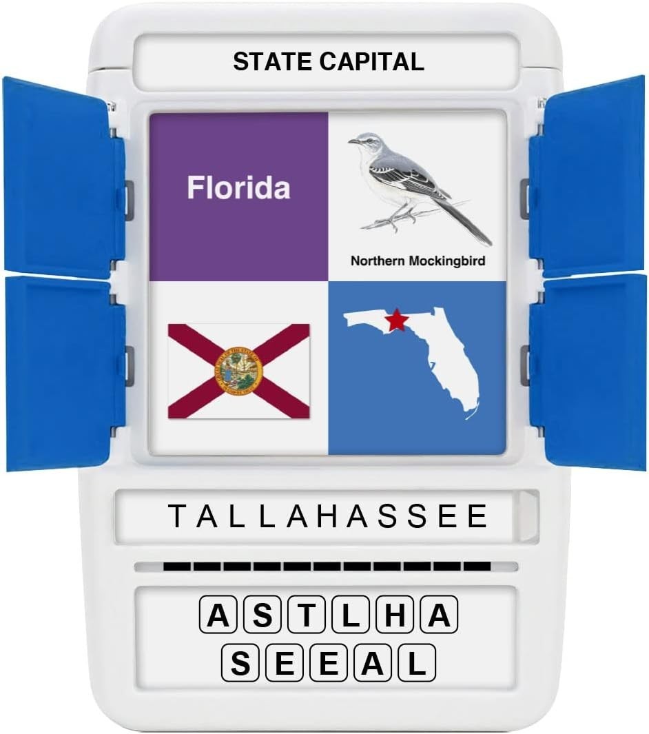 Ultimate States & Capitals Flash Cards for Fun Learning – 50 Educational Cards