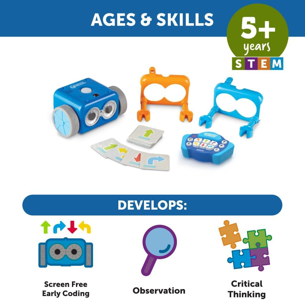 Botley the Coding Robot 2.0 – STEM Toys, Programming for Kids, Electronic Screen