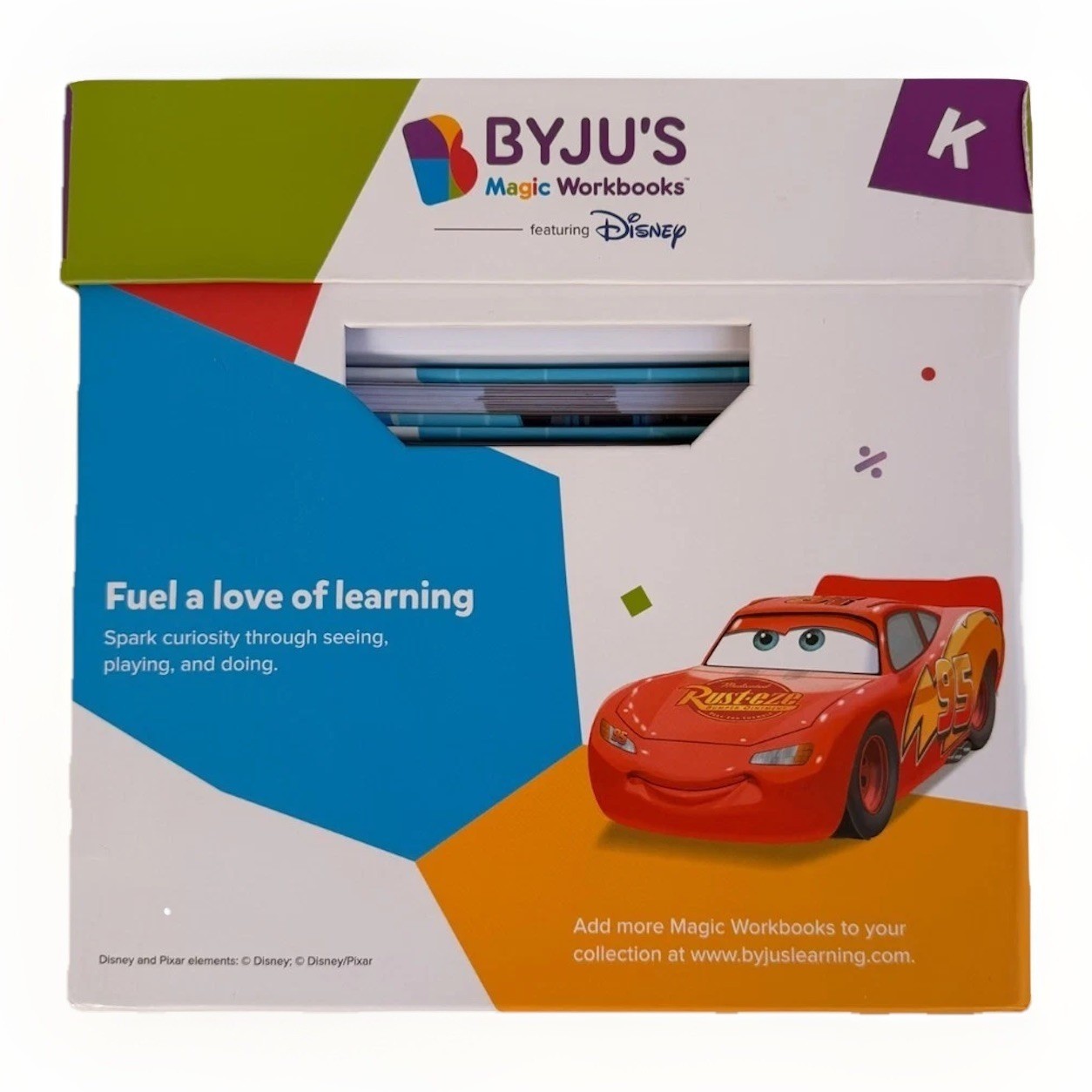 K3 Premium Kit Collection of 10 Byju’s Magic Workbooks ft Disney with Crayons
