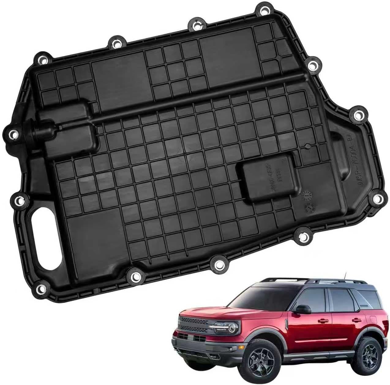 JM5P-7G004-BA Transmission Oil Pan Compatible with Ford Edge Escape Maverick