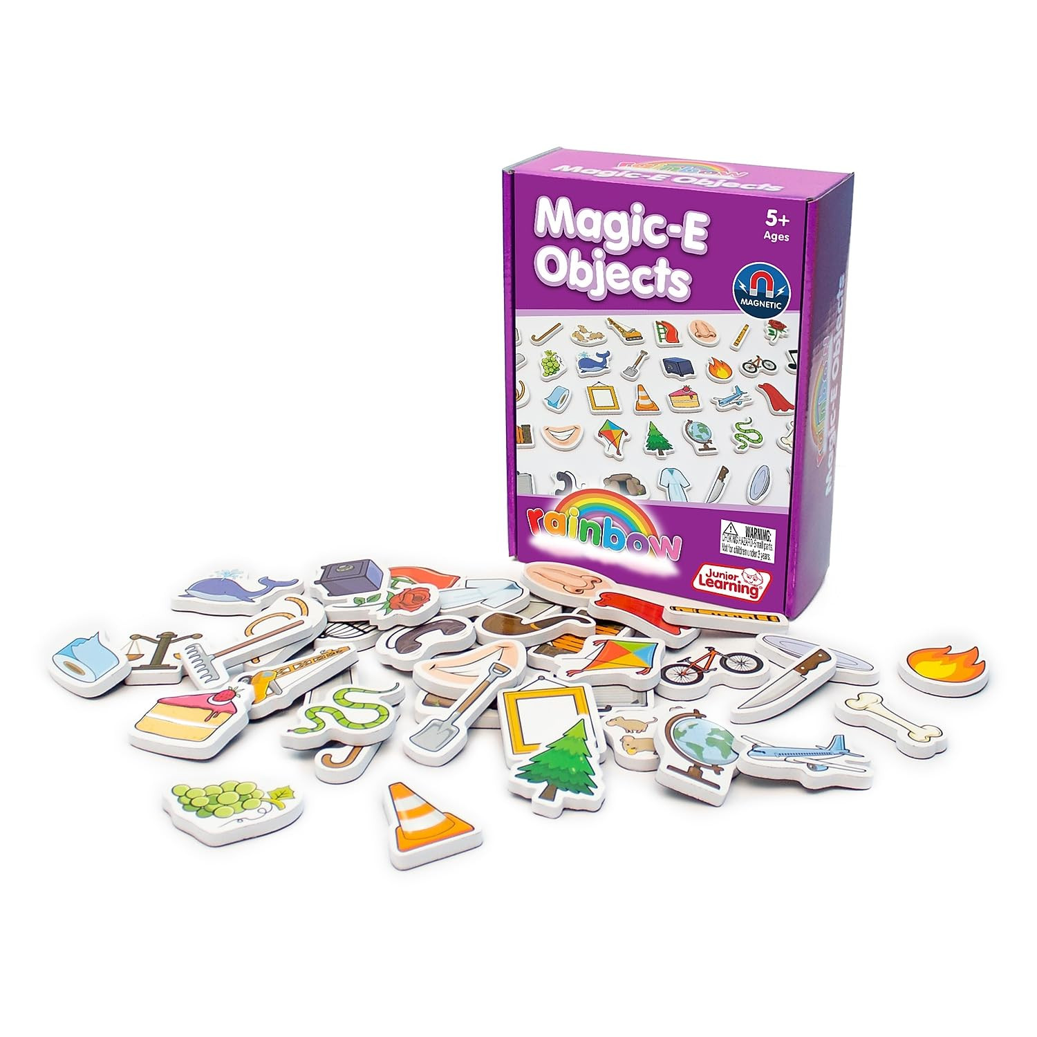 40 Magnetic Foam Magic E Objects for Interactive Sound Learning Fun