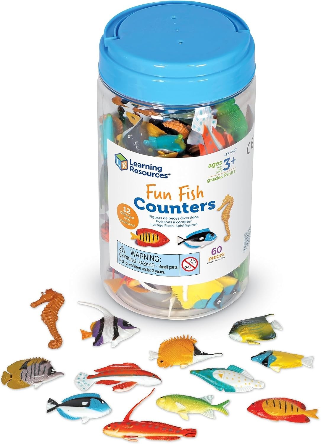 Educational Fish Counters – Fine Motor Skills Toy