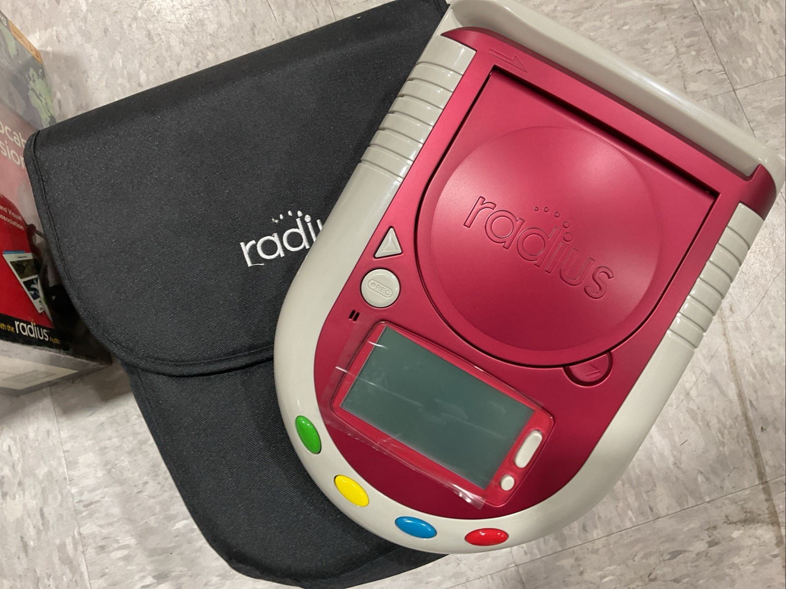 Radius Audio Learning System By Learning Resources w/ Science And Math Sets