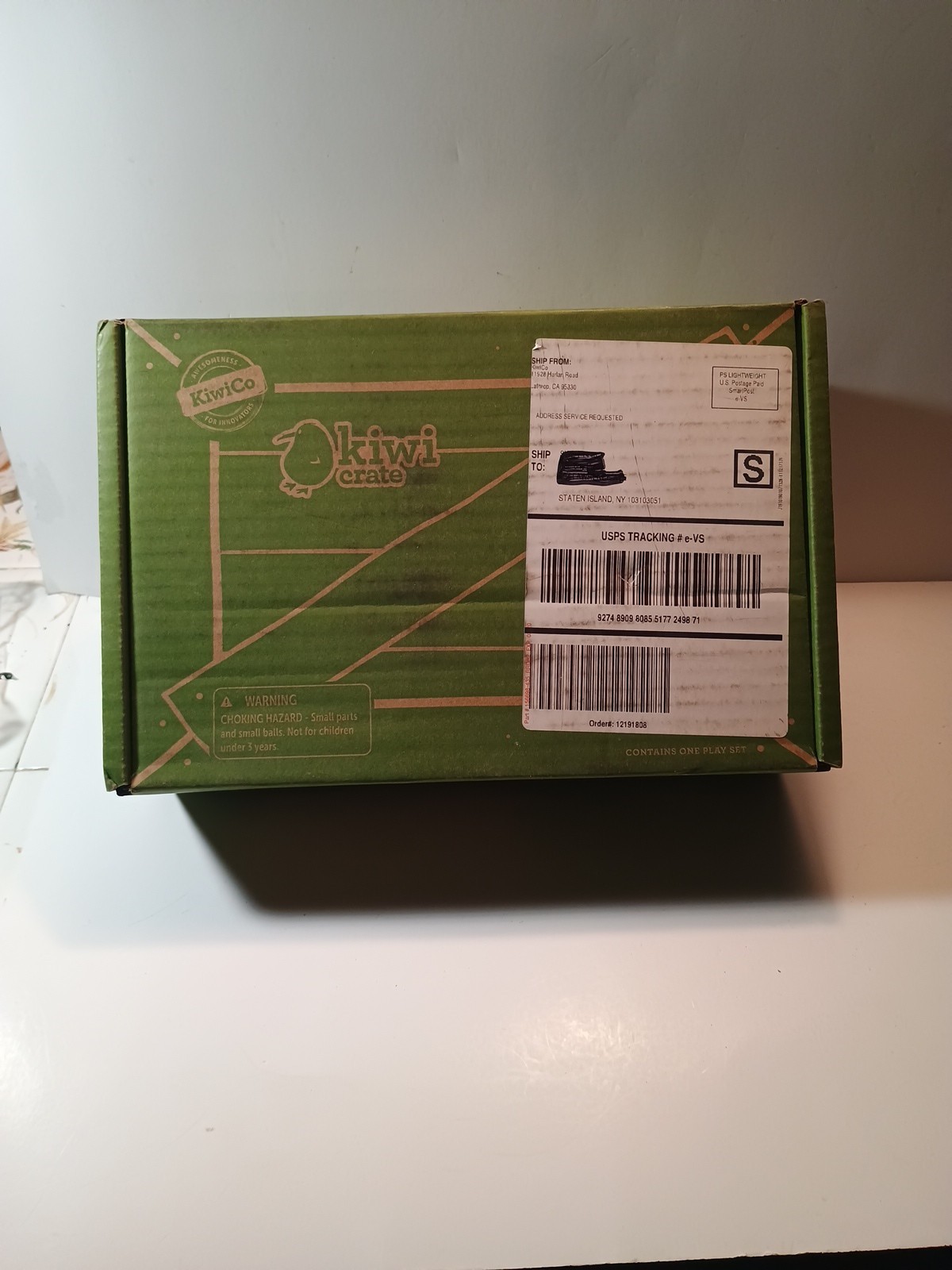 NIB KiwiCo Kiwi Crate ‘Mechanical Sweeper’ Science Engineering STEM for Kids 5+