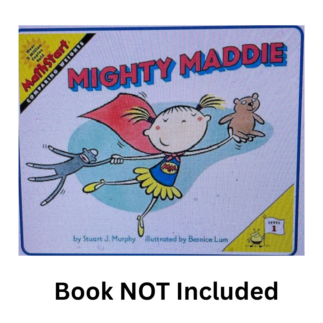 Mighty Maddie Handmade Felt Pieces for Felt or Flannel Board Play – Math Start