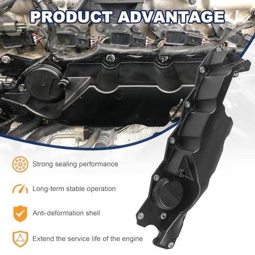 Engine Valve Cover with Gasket 31319642 Replacement For Volvo S80 XC60 V70 XC70