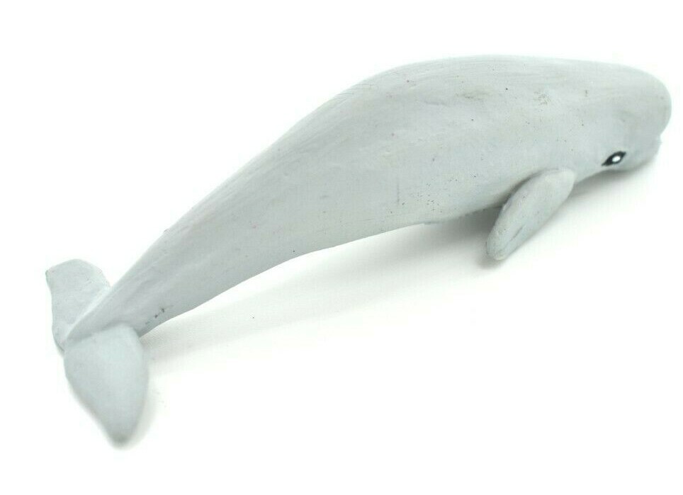 Beluga Whale Plastic Replica 3Long ~ F3903-B9
