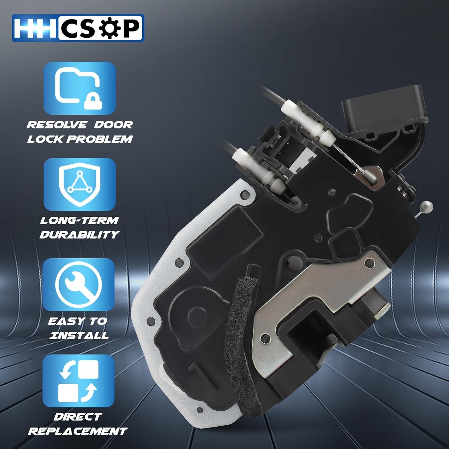 Front Left Driver Side Door Lock Actuator Latch Assembly Replacement for Nissan
