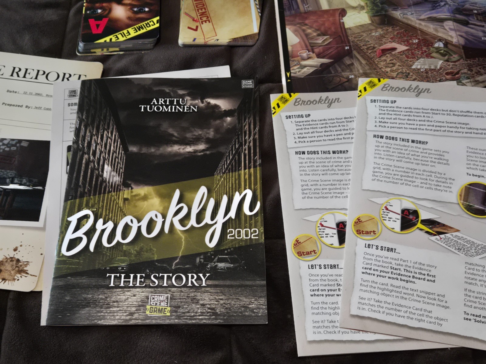 Crime Scene Game – Brooklyn 2002- 100% COMPLETE