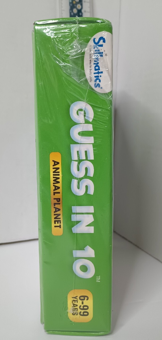 Skillmatics Card Game Guess in 10 Animal Planet | 6+ Years | Family Game Night