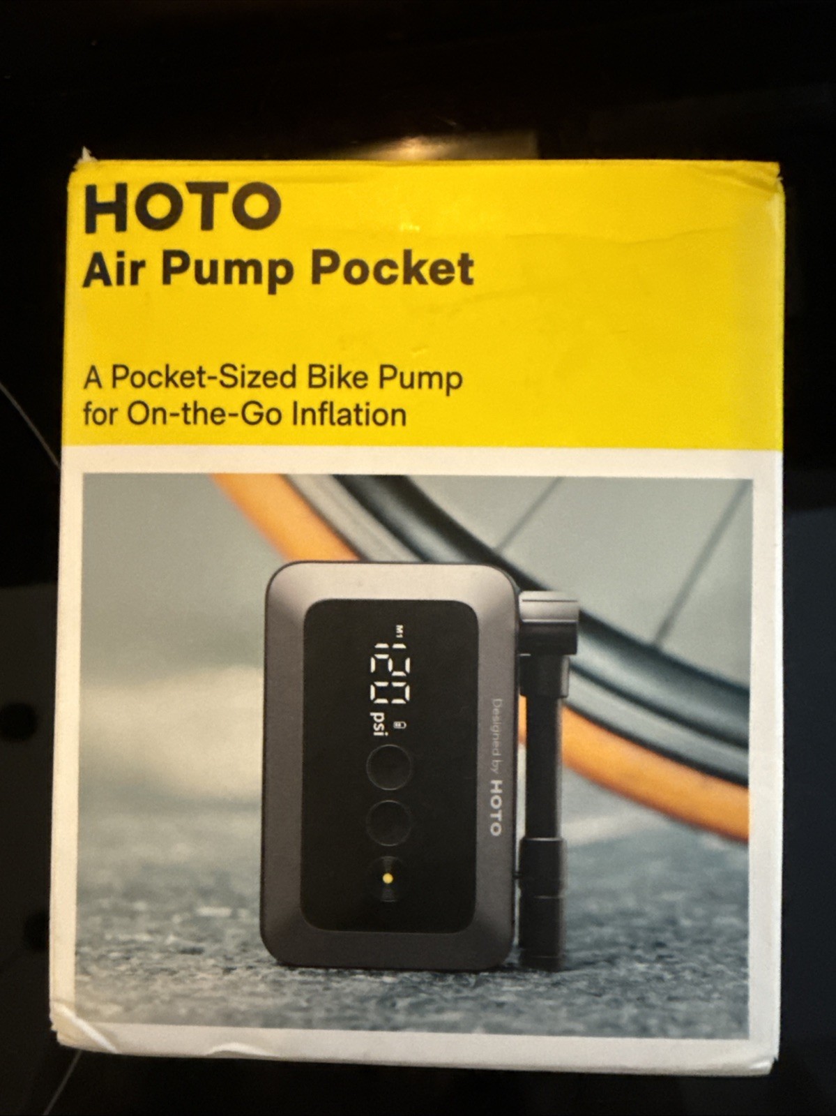 HOTO Mini Bike Tire Pump, 25s Fast Inflate Bicycle Pump with Guage, 150PSI