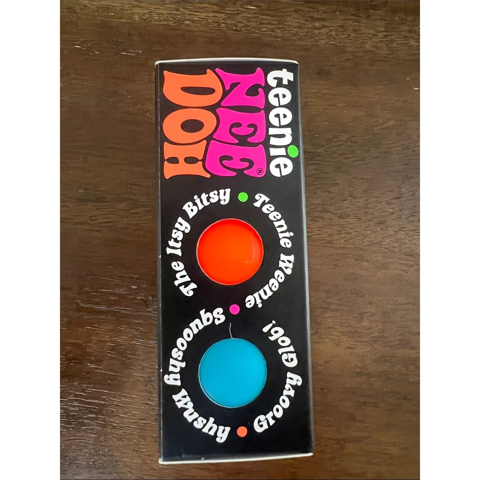 NeeDoh Teenie – Pack of 3 Mini Asst Color Groovy Globs – Sealed in BOX!