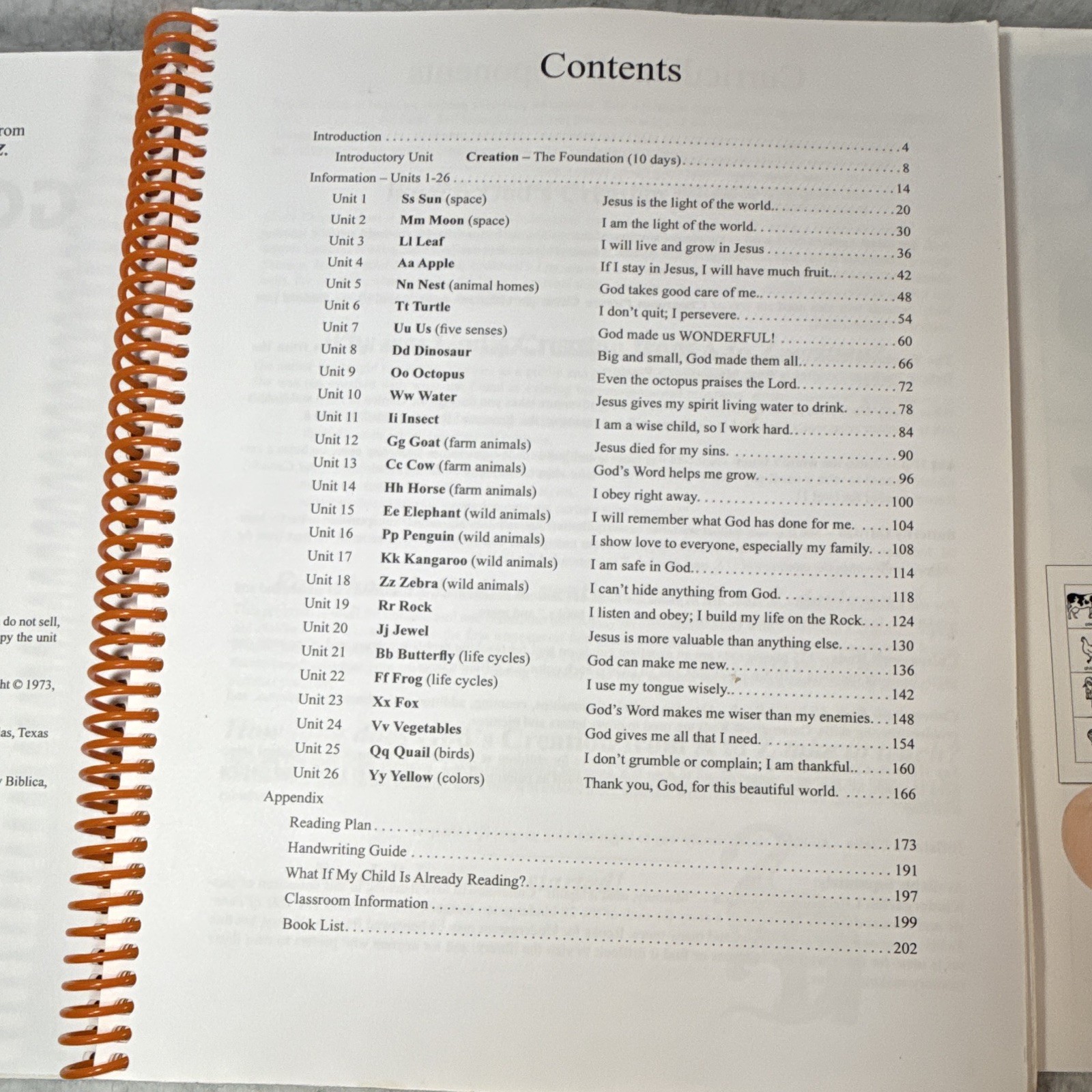 My Father’s World God’s Creation A-Z Kindergarten Set Flash Cards & Manuals