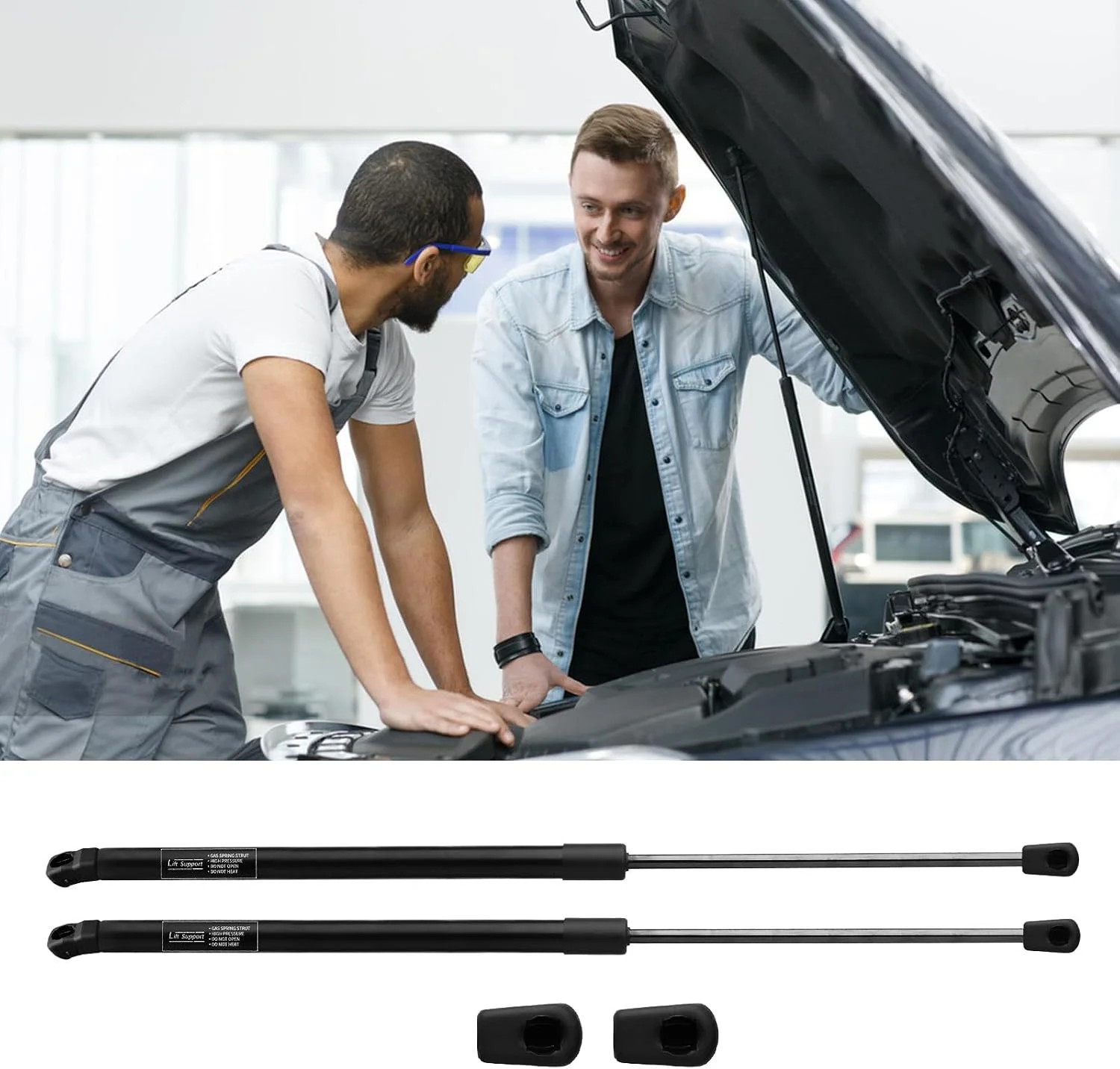 6333 Hood Strut Lift Support for 2007 2008 2009 2010 2011 Toyota Camry SE/XLE/CE