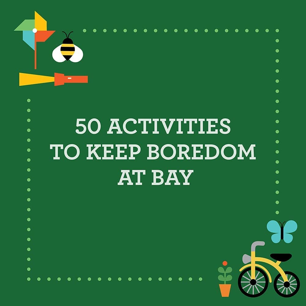 Petit Collage PTC607 Busy Ideas for Bored Kids, Activity Cards, A6, Multicoloure
