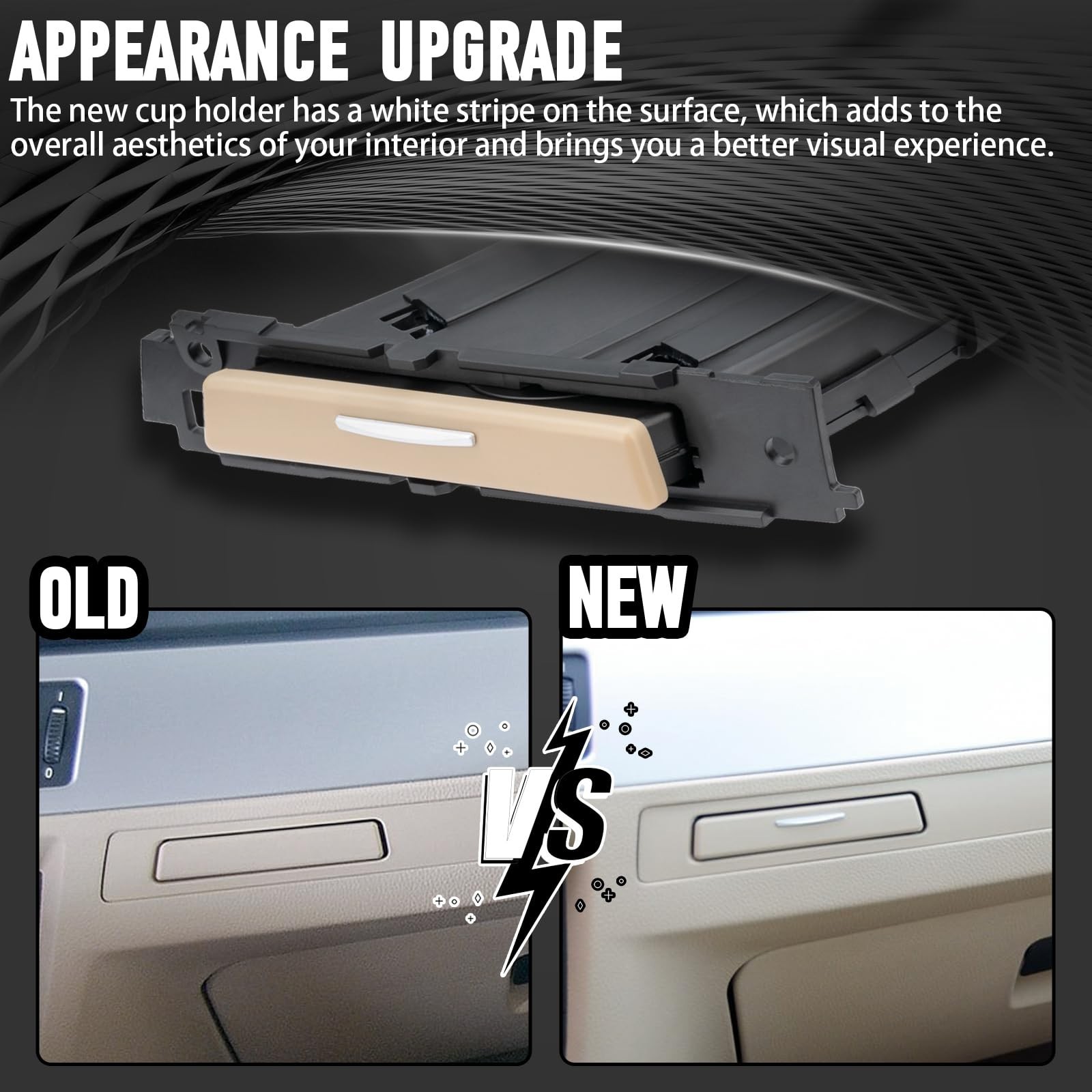 Replacement Cup Holder Compatible with BMW 3 Series E90 E92 328i E93 E91 335i…