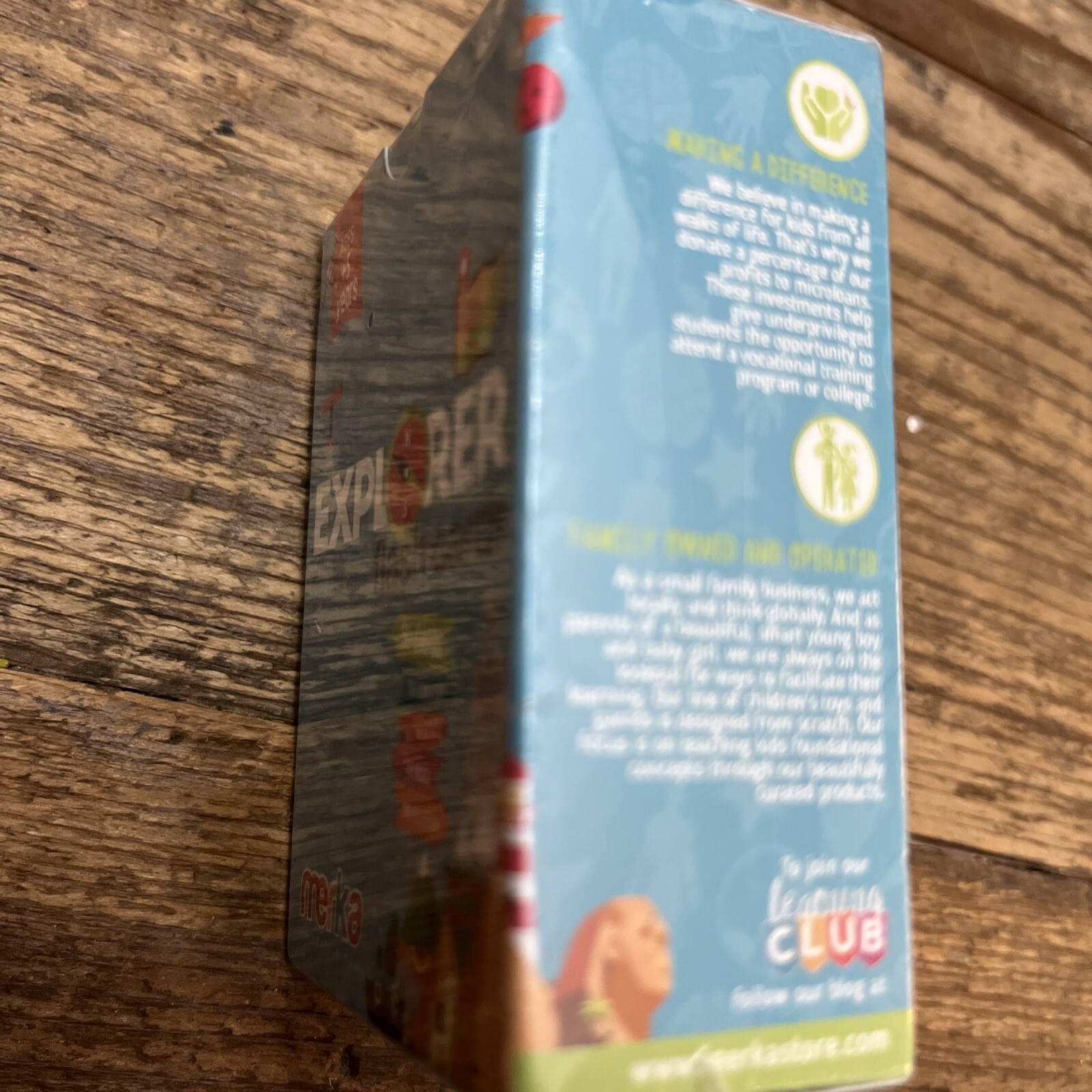 Merka Explorer flash cards
