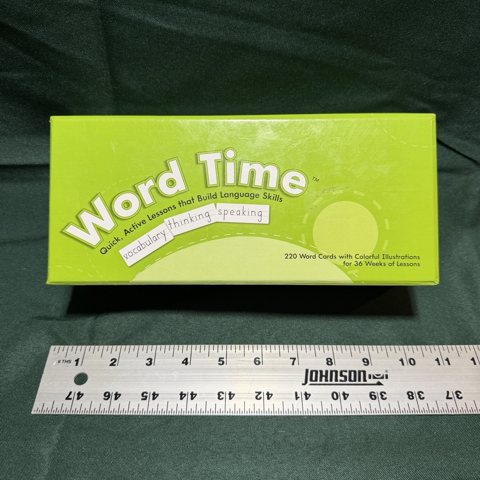 Word Time – Learning Without Tears – Laminated Cards – Literacy Teacher Student