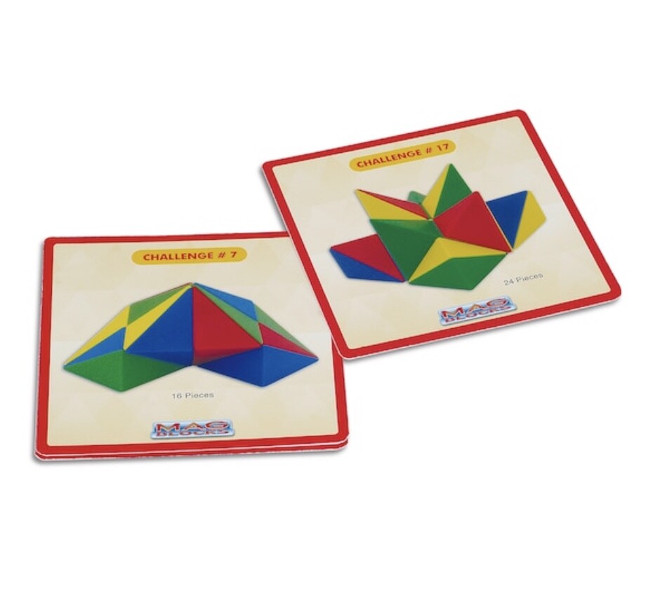 Popular Playthings® Mag-Blocks® 24-Piece Set Puzzle/Game