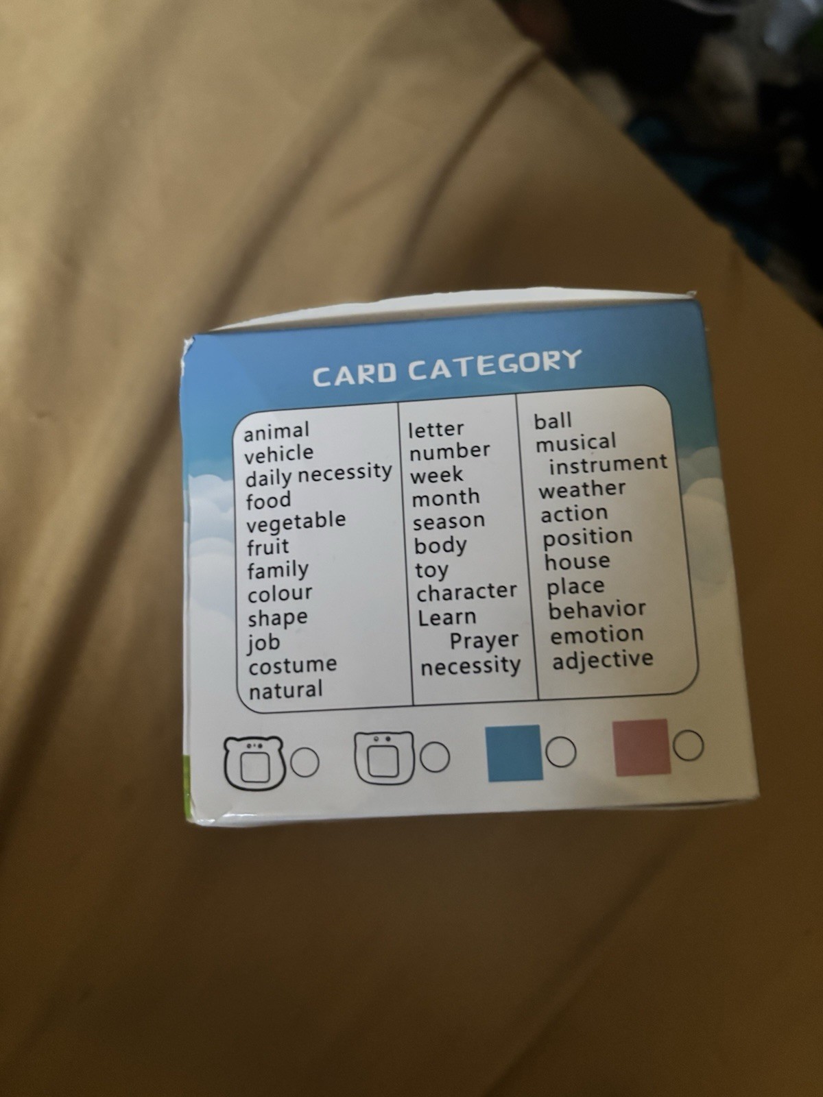 MIYAPHILOS Multilingual Speaking Flash Cards Alphabet Toy for Kids Ages 2-6