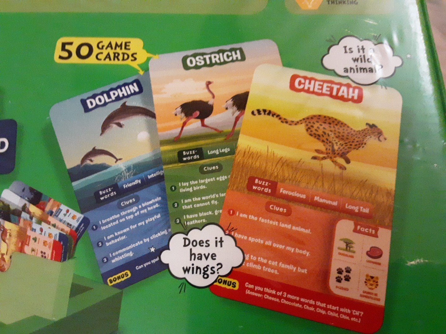 Skillmatics Guess In 10 Animal Planet Family Card Game Ages 6 To 99