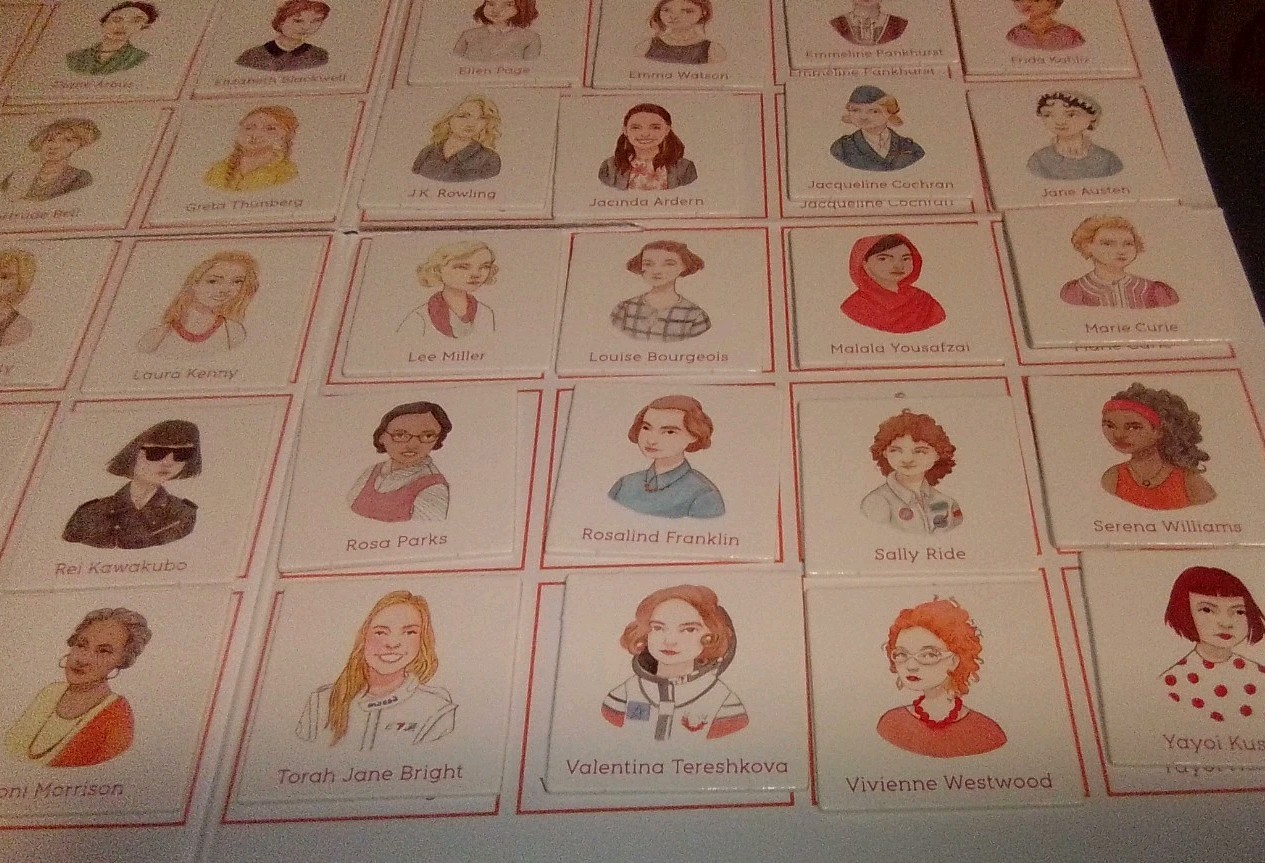 Games For Women_Wonder Women A Bingo About Women In History_5 Missing OrngPieces