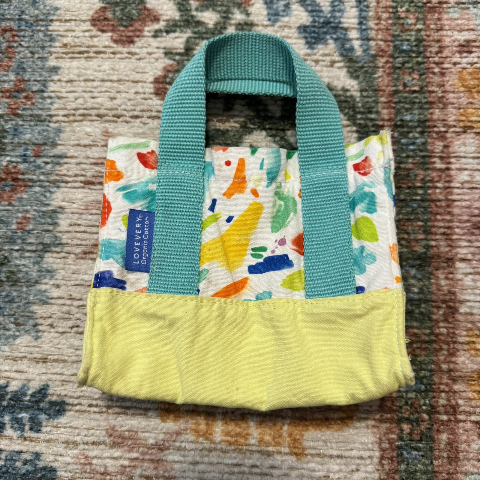 Lovevery Organic Cotton Pinkies Up Picnic Bag – Play Kit Replacement Part