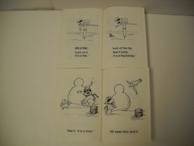 Vintage Set Of 2 Color Me Readers The Eager Beaver Series 1989 Brand New!
