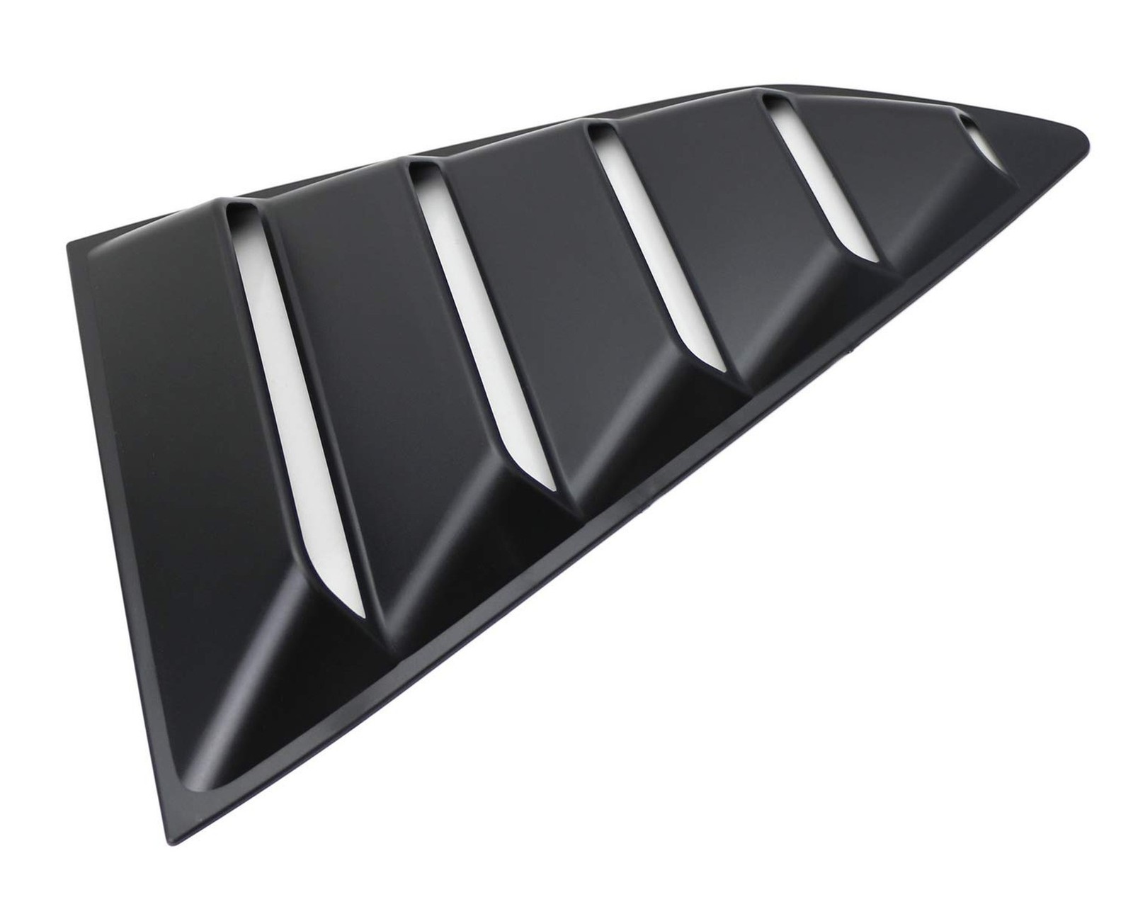 iJDMTOY Left/Right Black Finish Racing Style Rear Side Window Scoop Air Vent/…