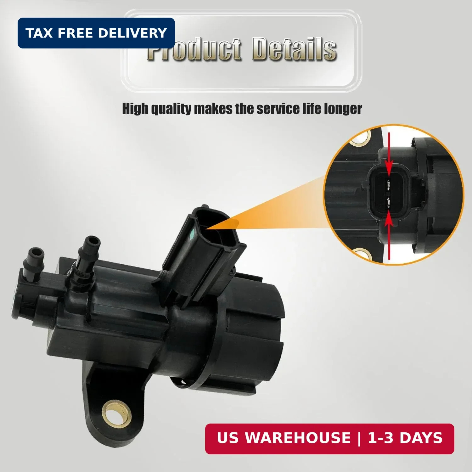 EGR Valve EGR3001 EGR Vacuum Solenoid Valve Fits for Ford F150 E150 E250 E350 Es