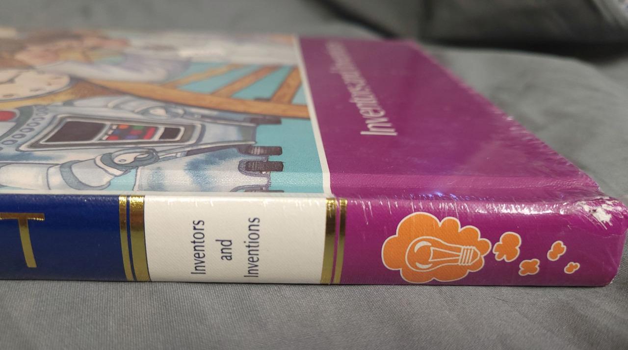 SEALED Childcraft Book 1980’s? Inventors and Inventions Hardback Never Opened