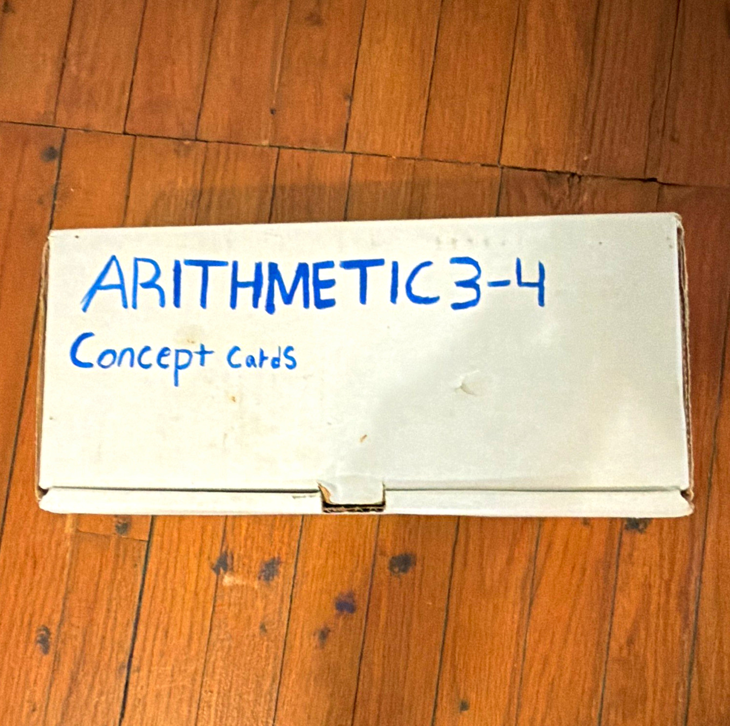 A Beka Book Arithmetic Concept Cards Grades 3-4, Age 8-11 Years