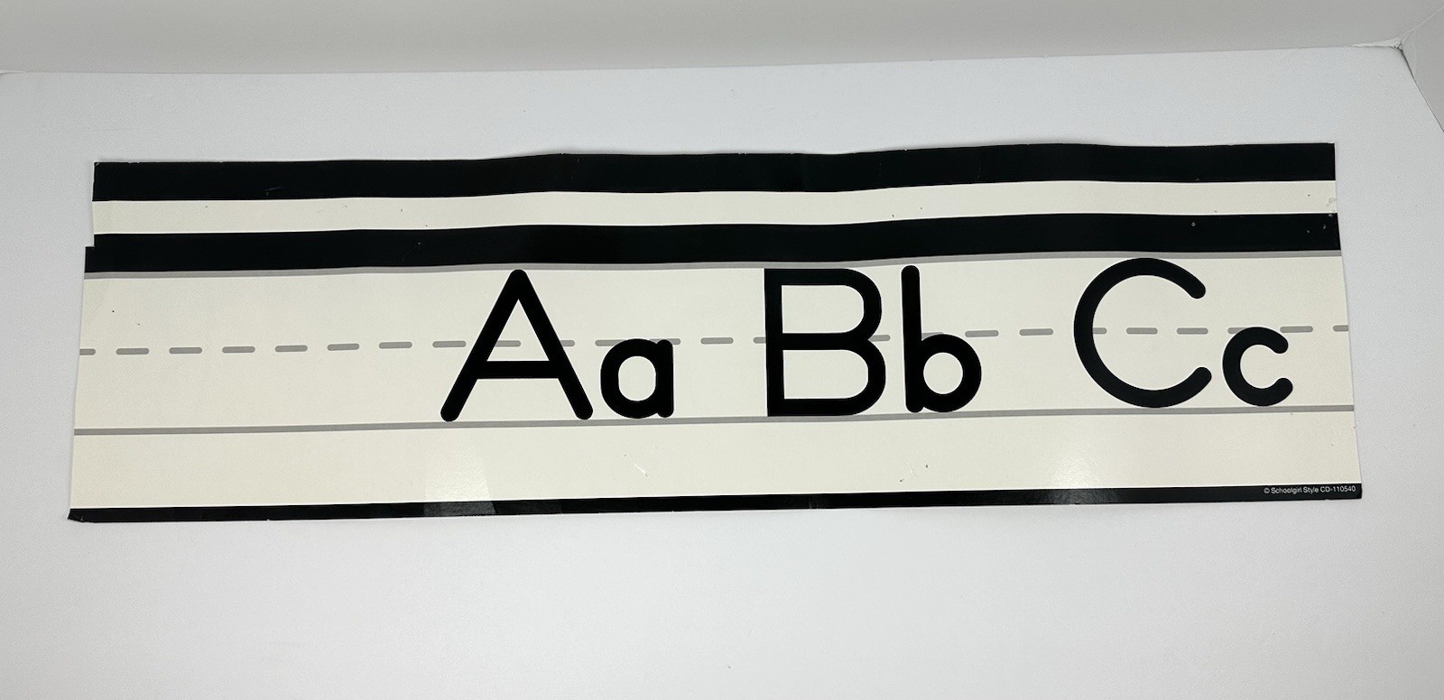 Alphabet Banner Upper & Lower Case Letters, Learning ABCs & Numbers 1-10 (8 pcs)