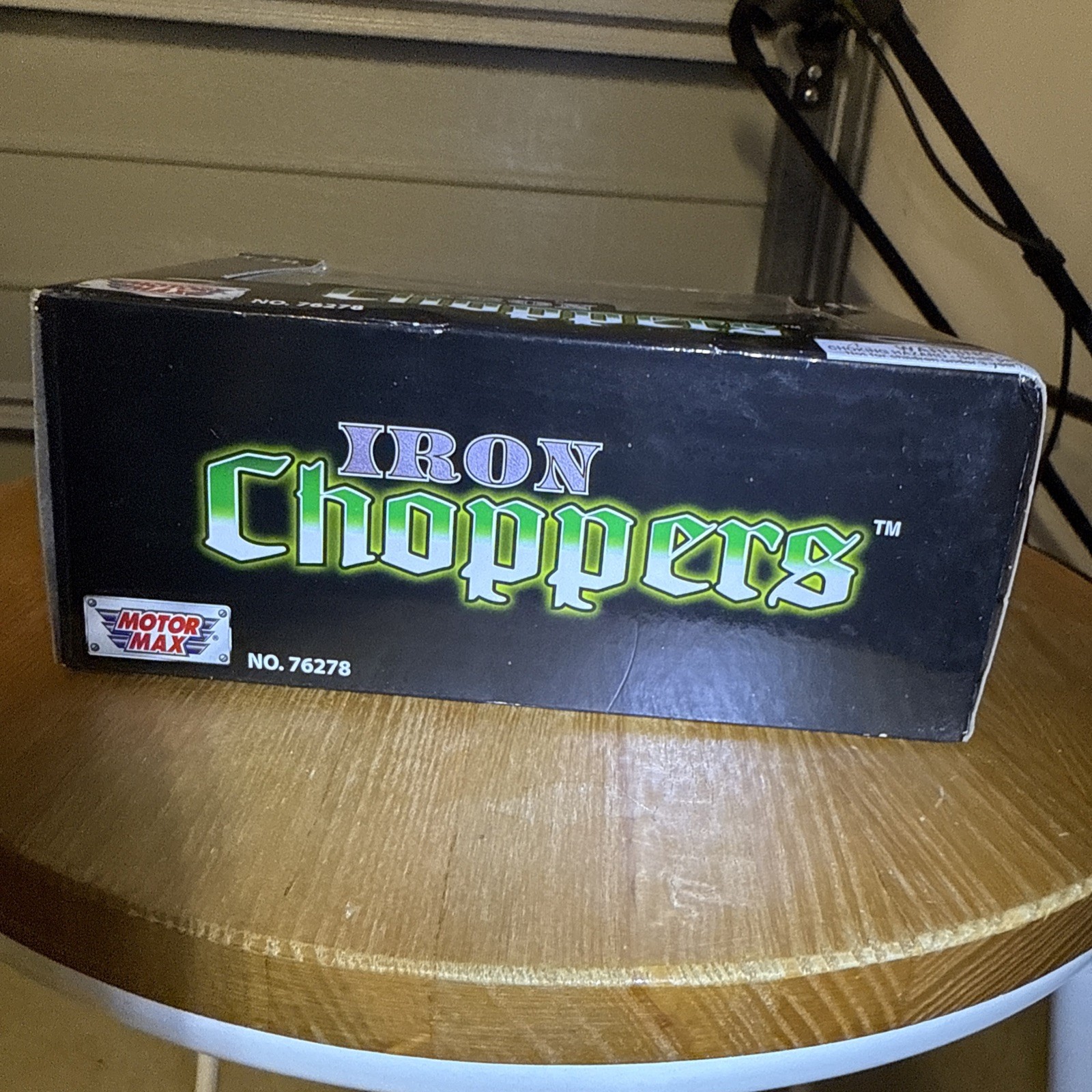 Motor Max Iron Choppers Diecast Metal And Plastic Motorcycle Model VINTAGE