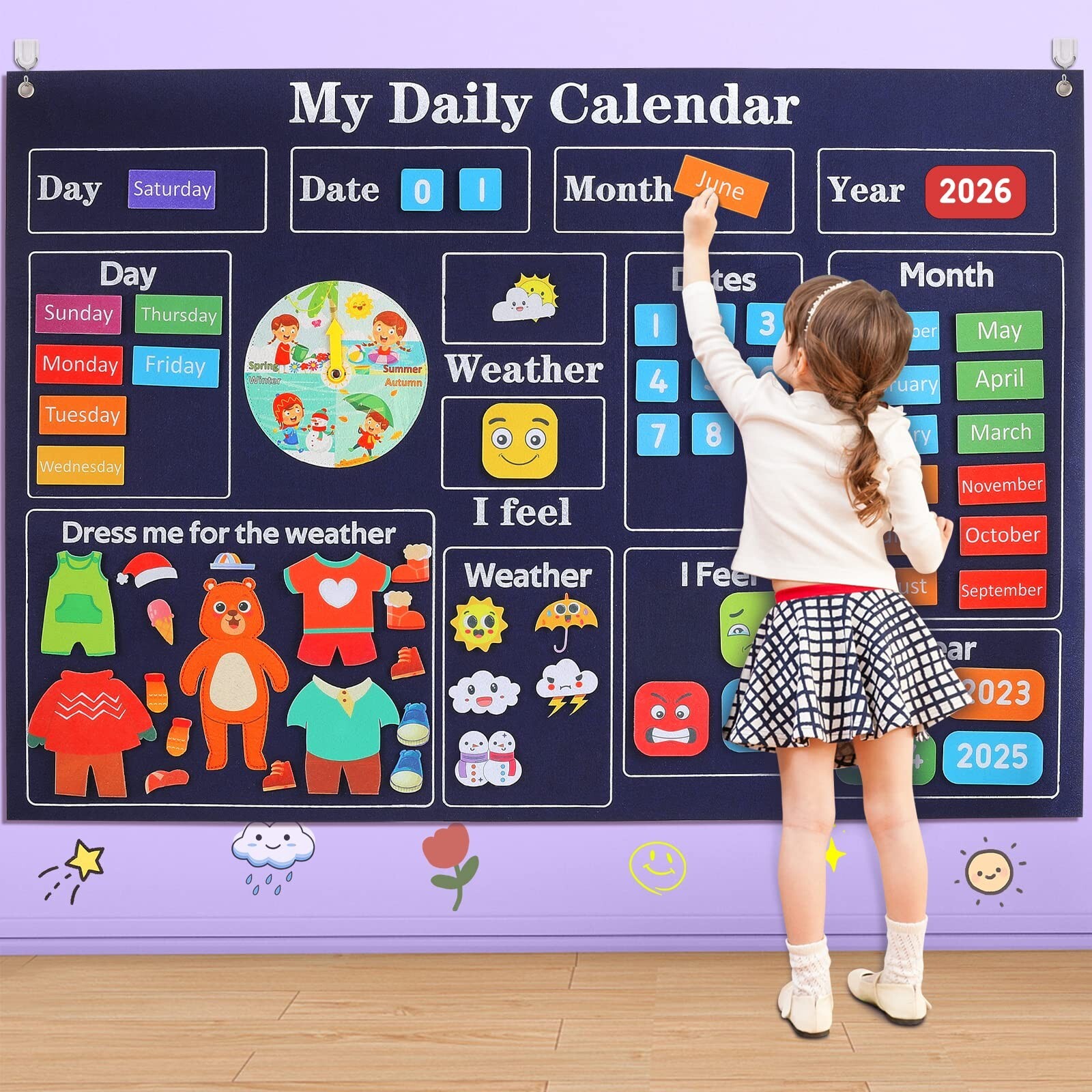 My First Daily Calendar-Preschool Classroom Must Haves, Circle Time Learning …