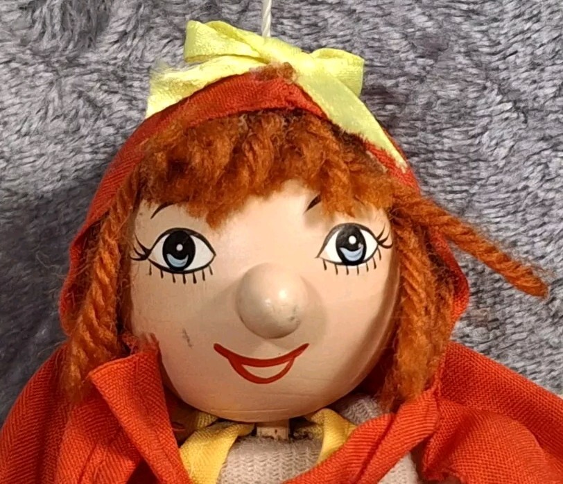 Fairyland International Marionette Little Red Riding Hood String Puppet Fairytal