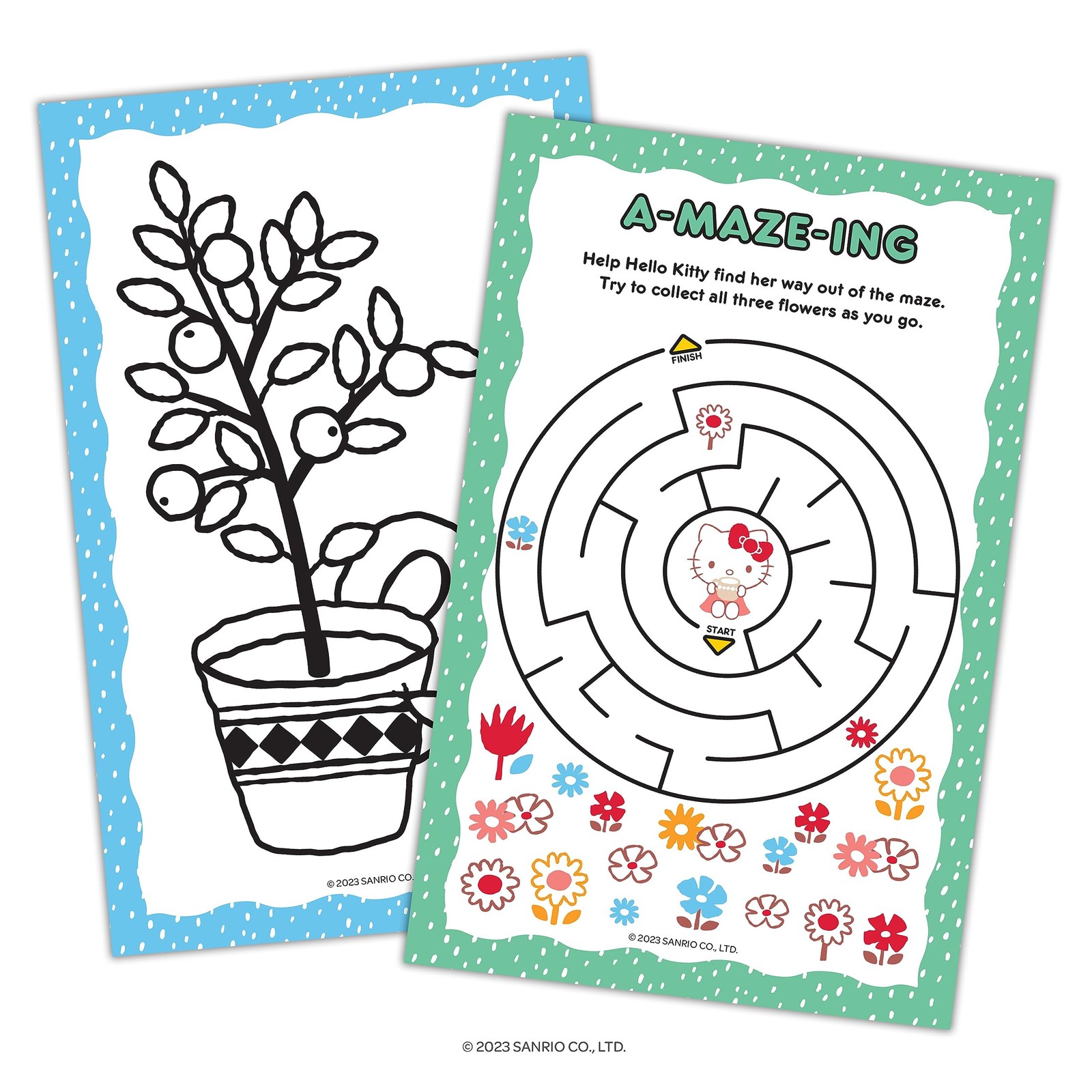 Hello Kitty Magnetic Tin Play Set With Activity Book And Illustrated Magnets