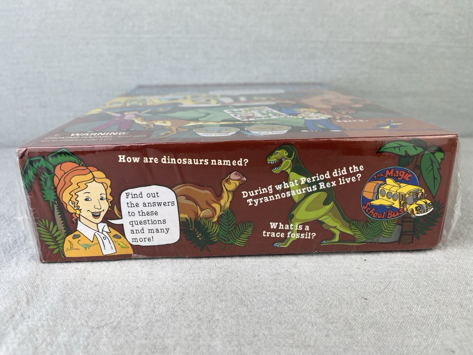 The Magic School Bus Back In Time With The Dinosaurs The Young Scientists Club