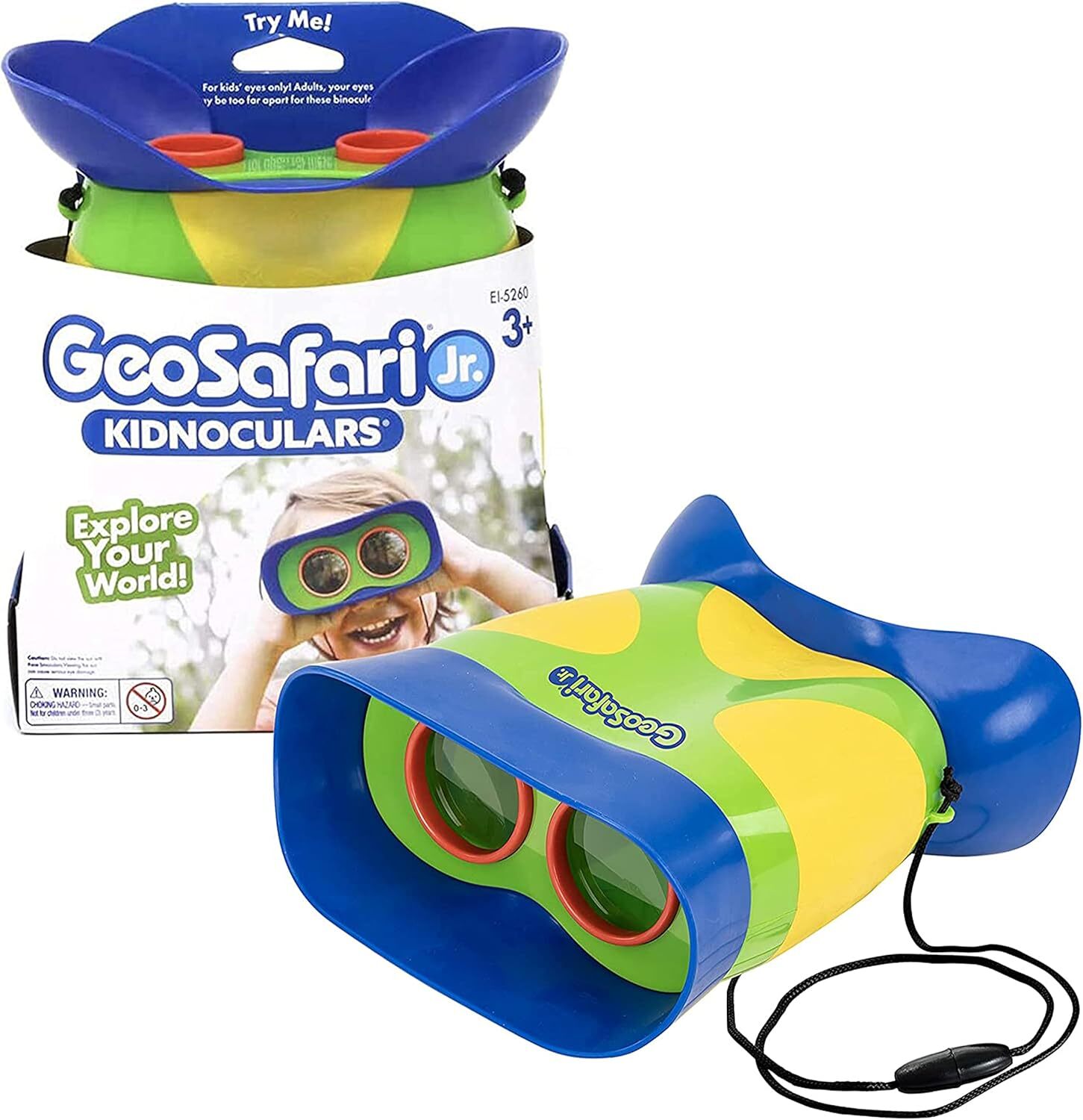 Educational Insights Kidnoculars, Binoculars for Toddlers & Kids Ages 3+
