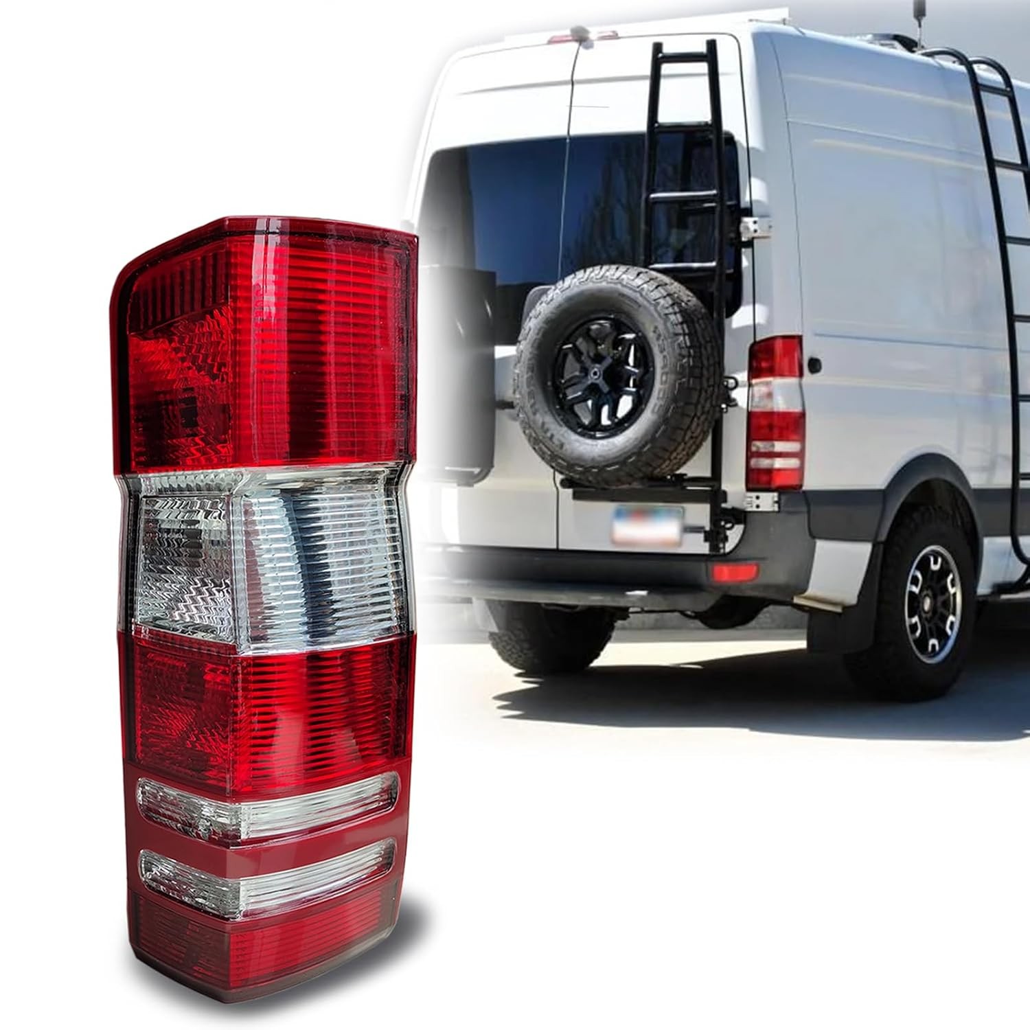 2007-2018 Mercedes-Benz Sprinter Heavy Duty Driver Side Tail Light Compatible
