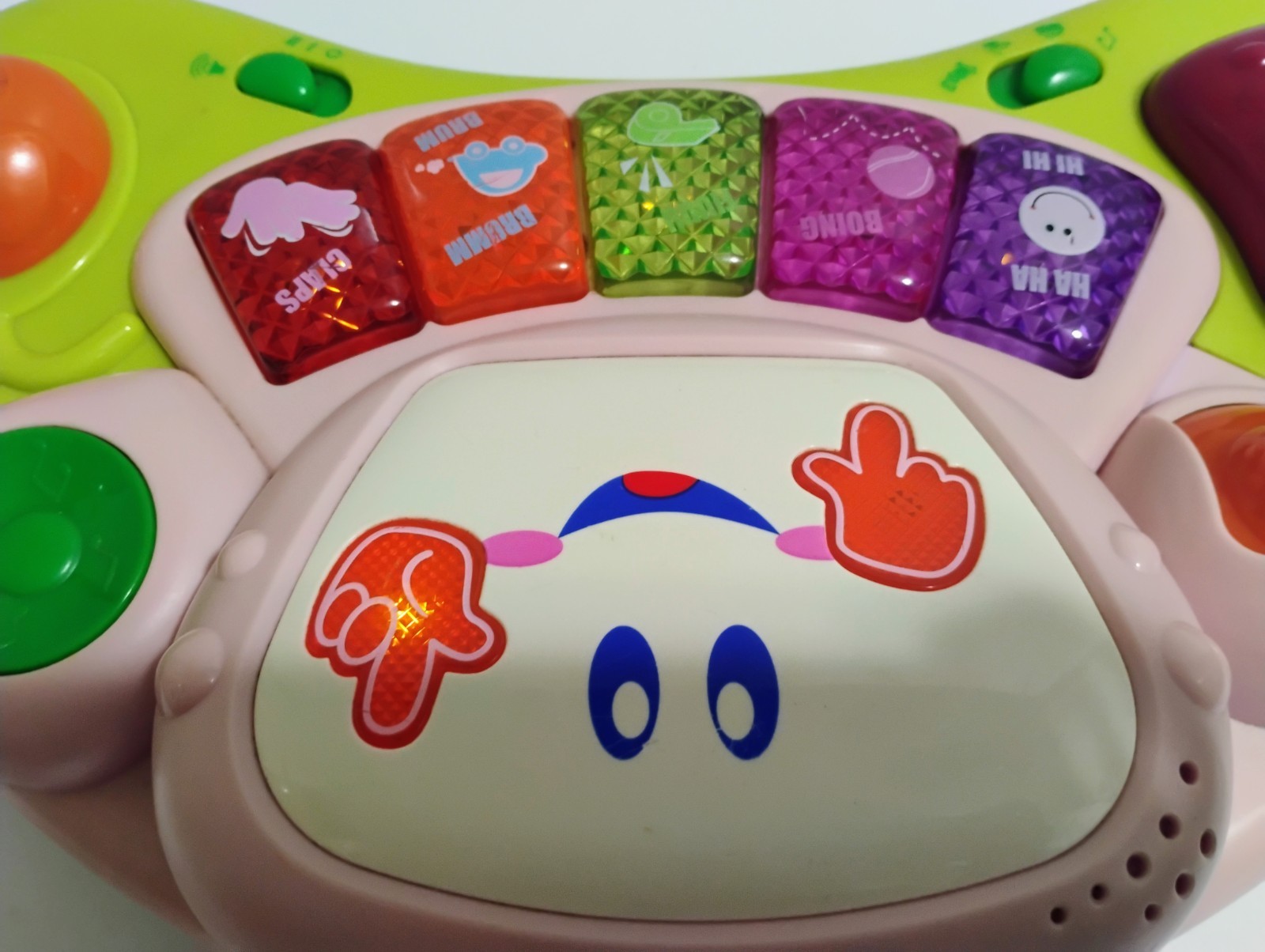 HTF Vintage Chicco Light Up Musical Computer Toy Office Desk WORKS