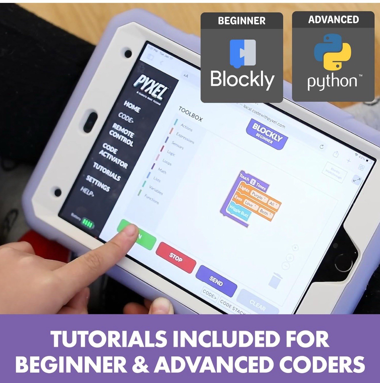 Educational Insights PYXEL A Coder’s Best Friend – Coding Robots for Kids