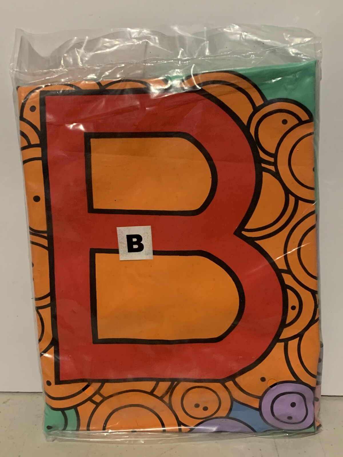 The Letter People Educational Inflatable 20” Huggables Letter B Sealed New 2004