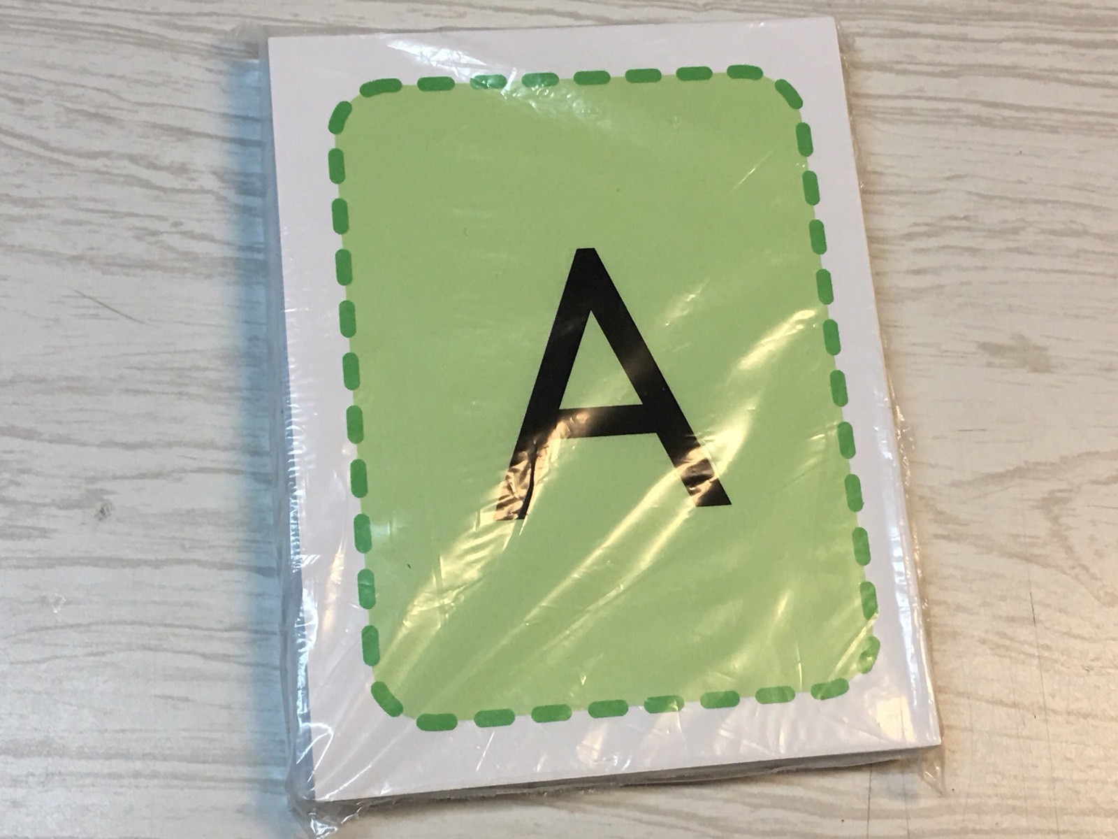 MY ABC’S Preschool Flash Card set