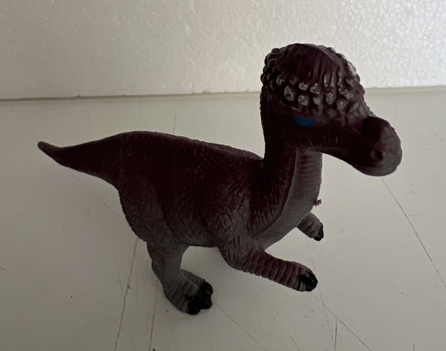 Dinosaur World Toy Set OleFun 10 Medium Dinosaurs In Storage Case Ages 3+