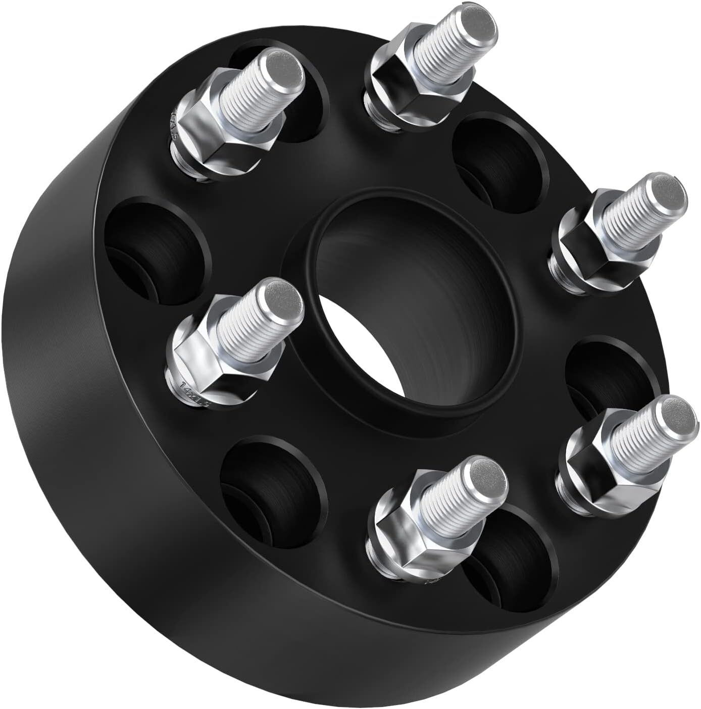 6×5.5 Wheel Spacers 2″ (50mm) 6 Lug Bore 78.1mm with M14x1.5 Studs for Chevy