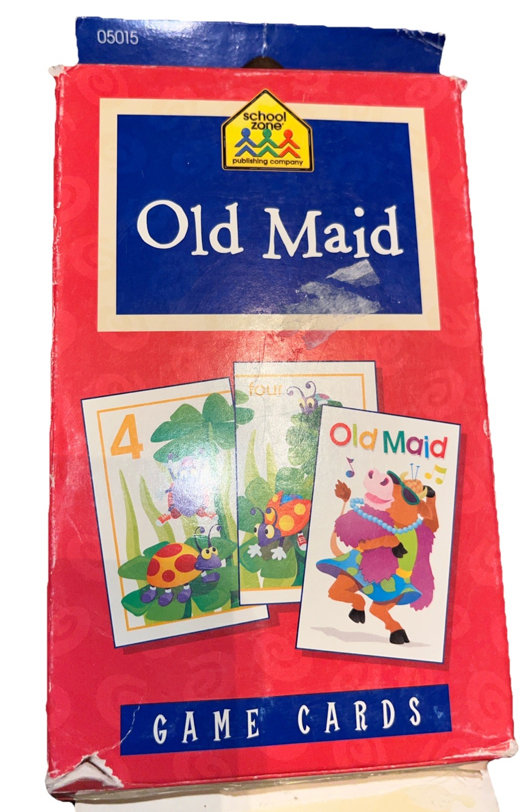 Old Maid Playing Cards 2000 School Zone Publishing Company Complete. Great Cond
