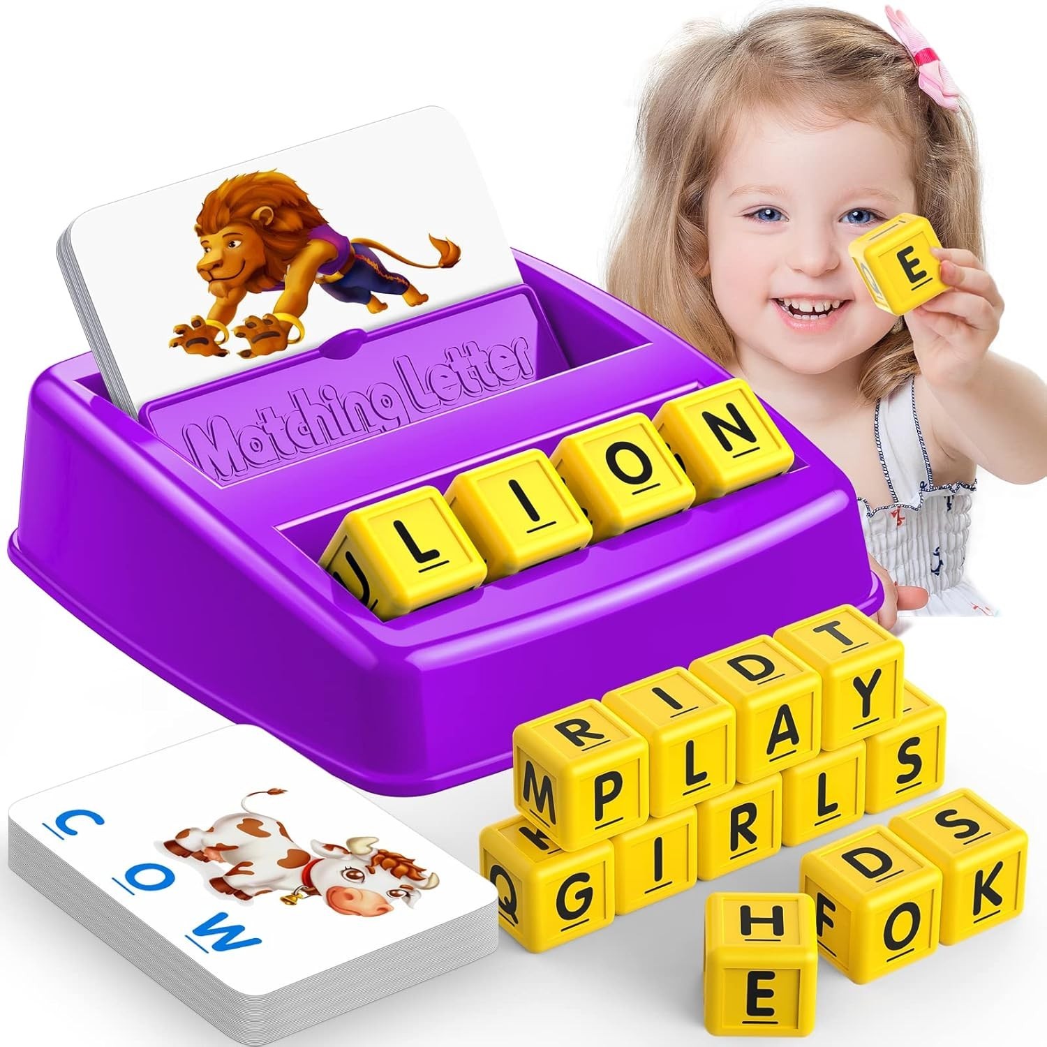 Kids Educational Matching Letter Game