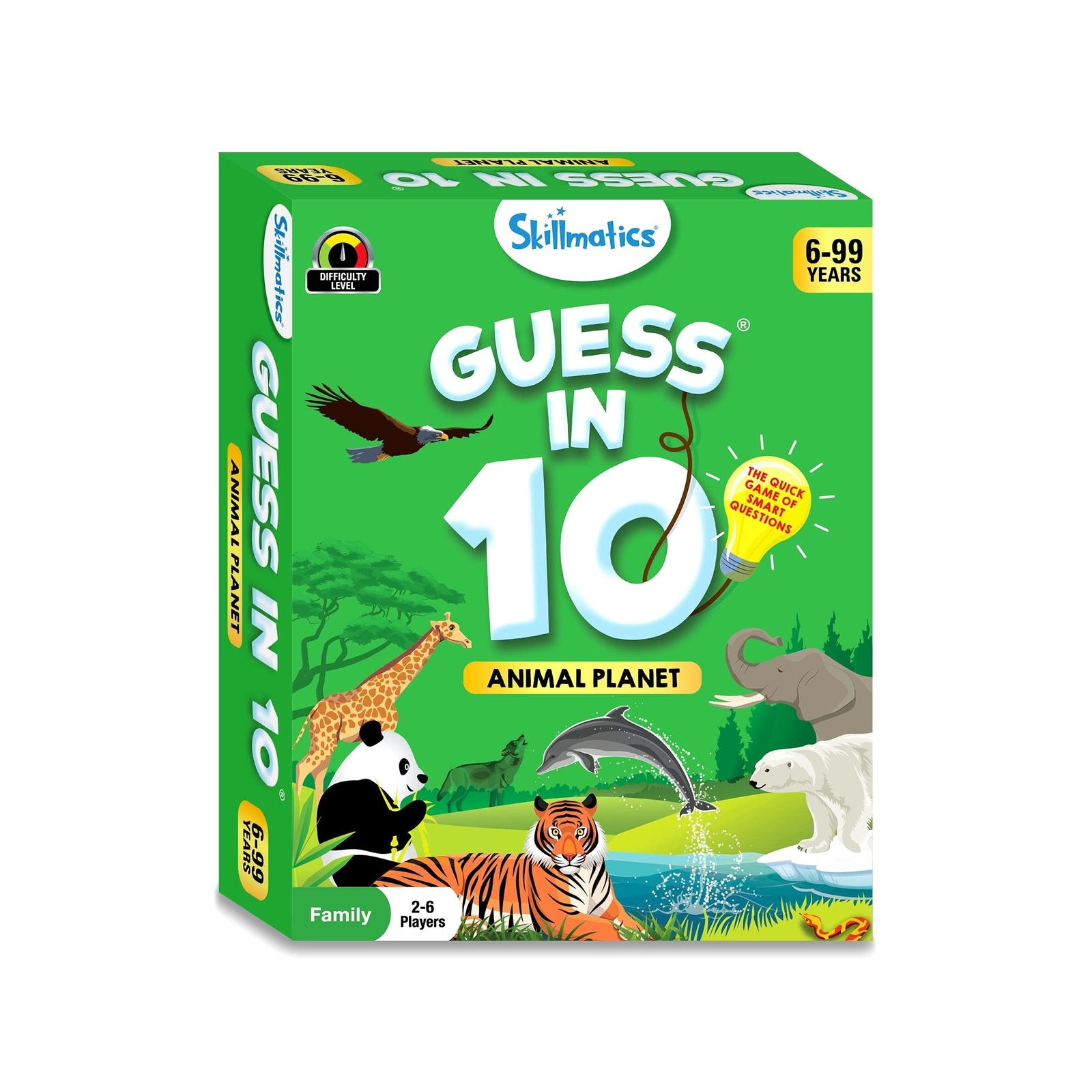Skillmatics Card Game – Guess in 10 Animal Planet, Gifts for 6 Year Olds and …